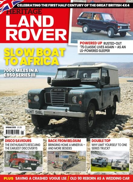 Heritage Land Rover – Spring 2025 Cover