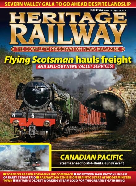 Heritage Railway – March 14 2025 Cover