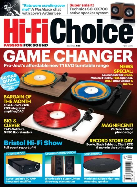Hi-Fi Choice – April 2025 Cover