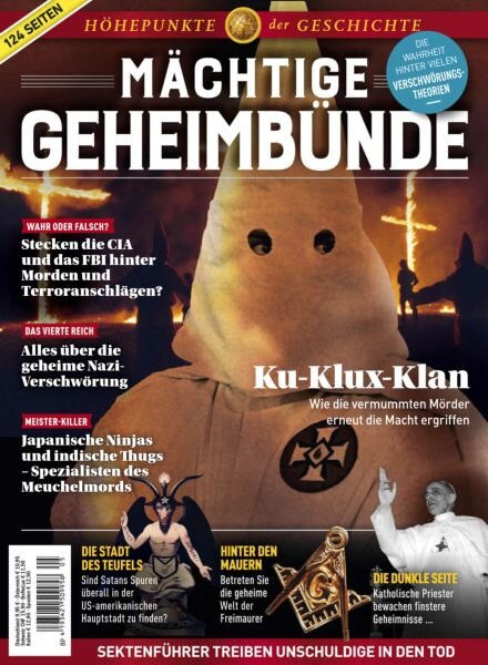 Historie Extra – Machtige Geheimbunde – Marz 2025 Cover