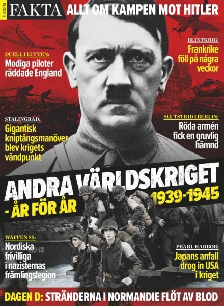 Historie Fakta – Mars 2025 Cover