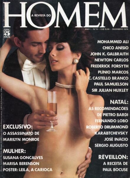 Homem Brazil – Ano I N 5 Dezembro 1975 Cover