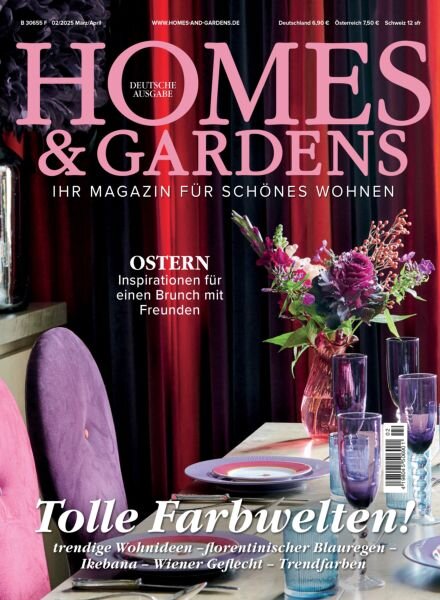 Homes & Gardens Germany – Marz-April 2025 Cover