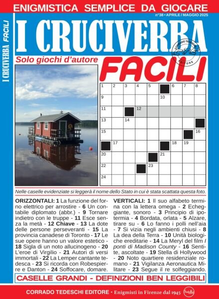 I Cruciverba Facili – Aprile-Maggio 2025 Cover
