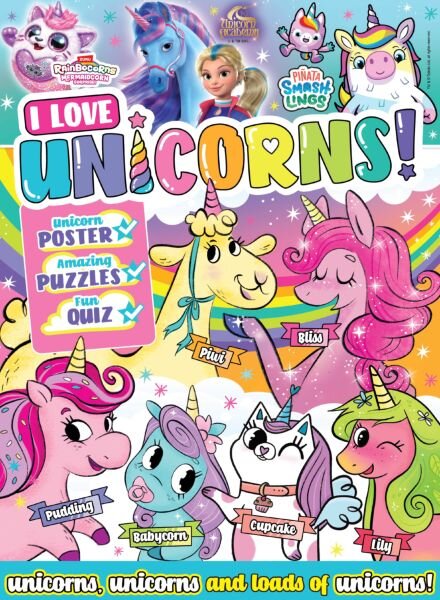 I Love Unicorns – Issue 50 2025 Cover