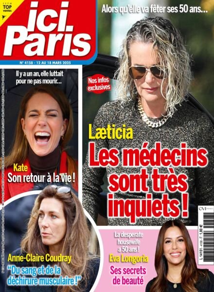 Ici Paris – 12 Mars 2025 Cover