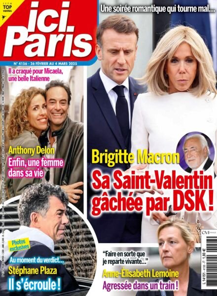 Ici Paris – 26 Fevrier 2025 Cover