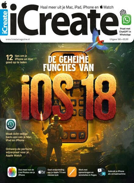 iCreate Netherlands – Maart 2025 Cover