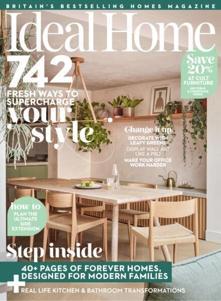 Ideal Home UK – April 2025 Cover
