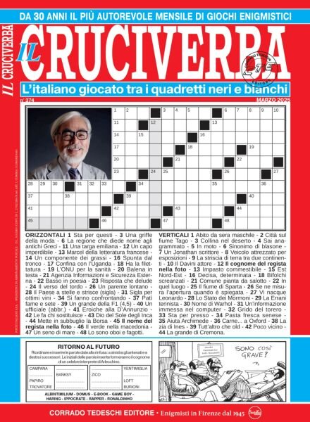 Il Cruciverba – Marzo 2025 Cover