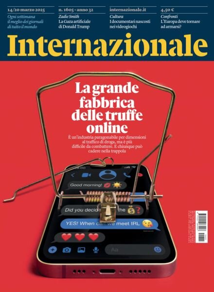 Internazionale – 14 Marzo 2025 Cover