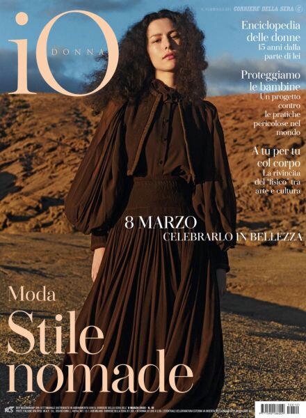 Io Donna del Corriere della Sera – 8 Marzo 2025 Cover