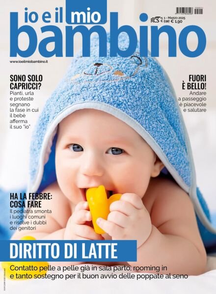 Io e il mio Bambino – Marzo 2025 Cover