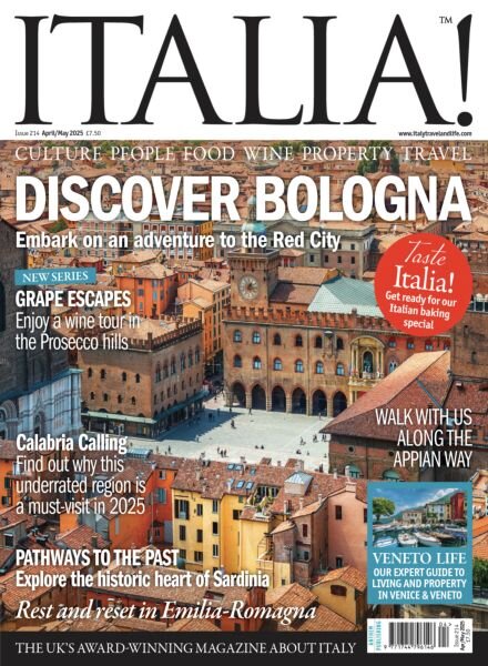 Italia! Magazine – April-May 2025 Cover