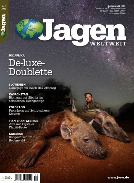 Jagen Weltweit – Nr 2 2025 Cover