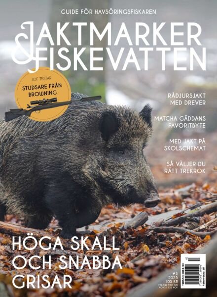 Jaktmarker & Fiskevatten – Mars 2025 Cover