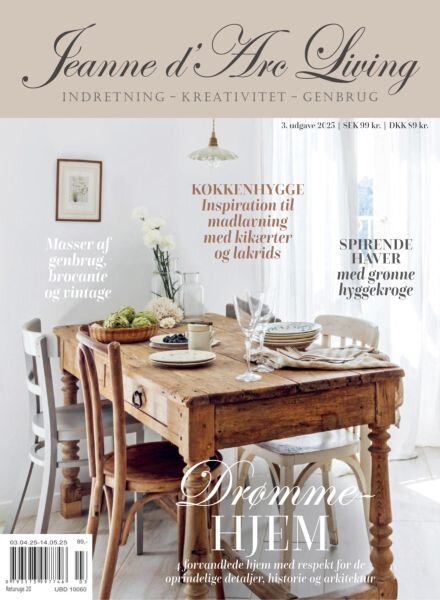 Jeanne d’Arc Living Dansk udgave – Marts 2025 Cover