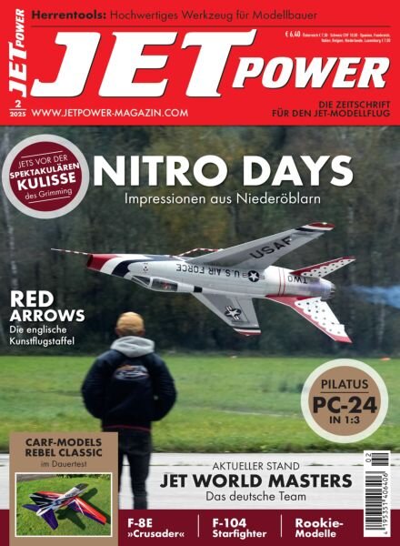 JetPower Deutsche Ausgabe – Marz-April 2025 Cover