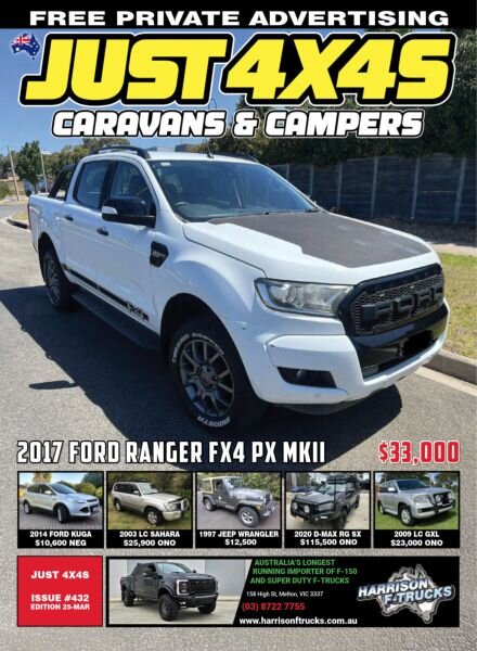 Just 4x4s Caravans & Campers – Issue 432 2025 Cover