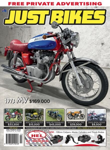 Just Bikes – 1 March 2025 Cover
