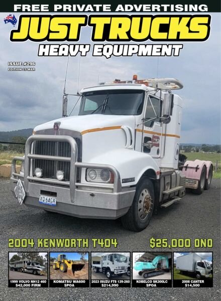 Just Trucks & Heavy Equipment – February 2025 Cover