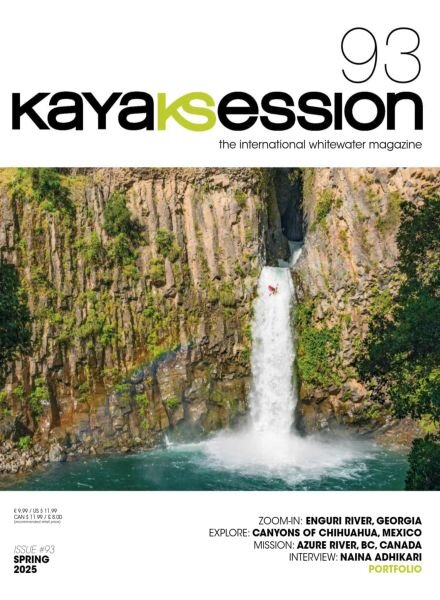 Kayak Session Magazine – Spring 2025 Cover