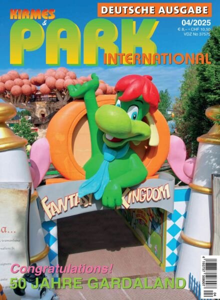 Kirmes & Park International Deutsche Ausgabe – April 2025 Cover