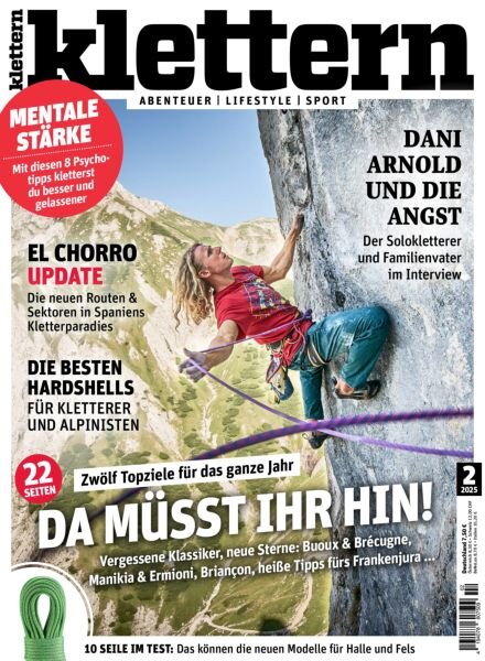 Klettern – Marz 2025 Cover
