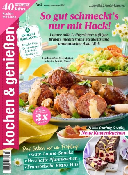 Kochen & Geniessen – Februar 2025 Cover