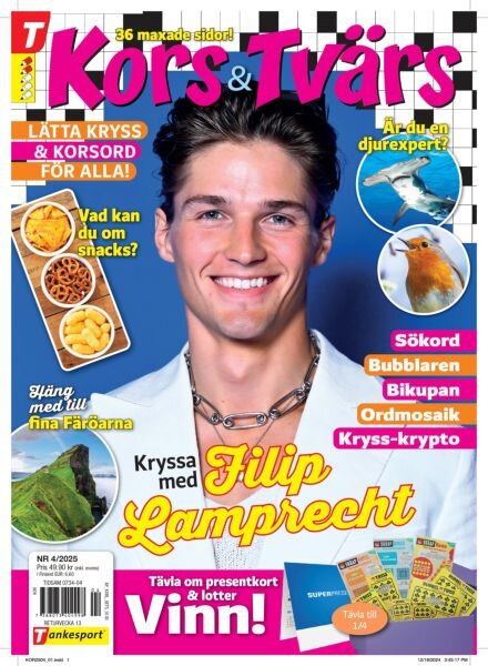 Kors & Tvars – Mars 2025 Cover