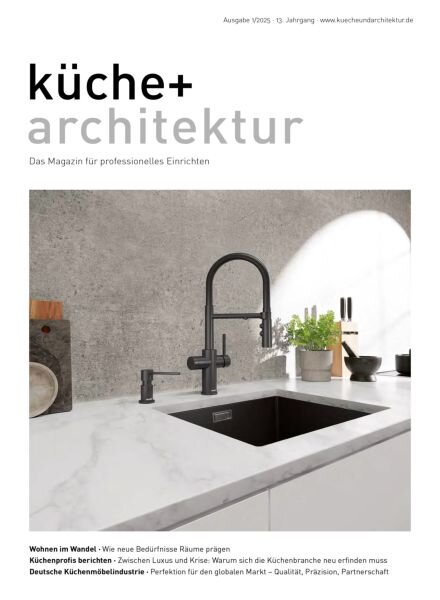 Kuche+Architektur – 1 Marz 2025 Cover