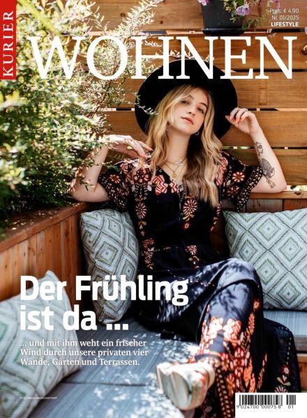 Kurier Lifestyle – Wohnen – Ausgabe 1 2025 Cover