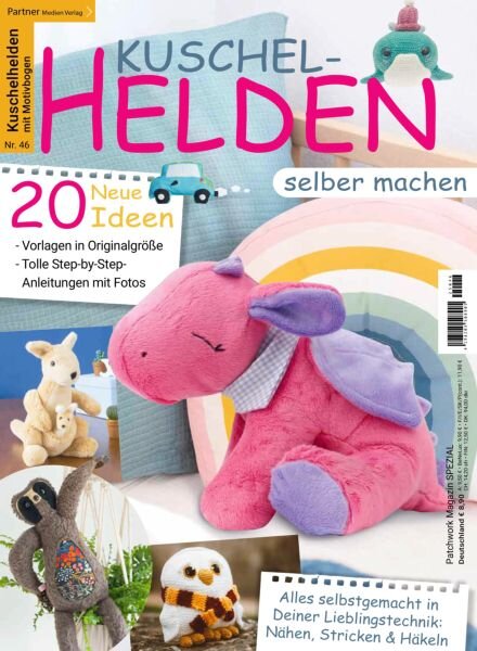 Kuschelhelden Selber Machen – Marz 2025 Cover