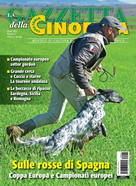 La Gazzetta Della Cinofilia Venatoria – Aprile 2025 Cover