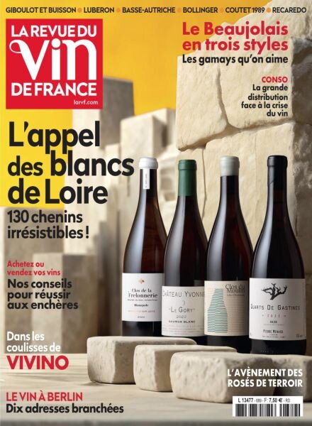 La Revue du Vin de France – 19 Mars 2025 Cover