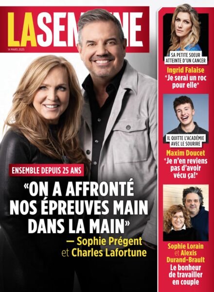 La Semaine – 14 Mars 2025 Cover