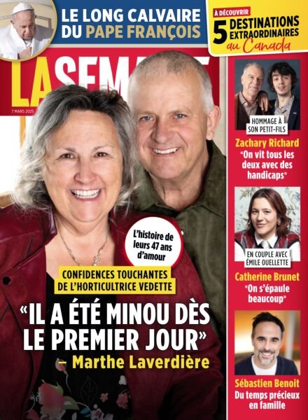 La Semaine – 7 Mars 2025 Cover