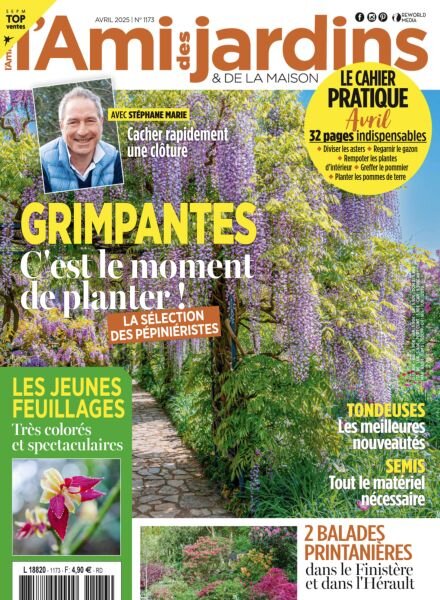 L’Ami des Jardins – Avril 2025 Cover
