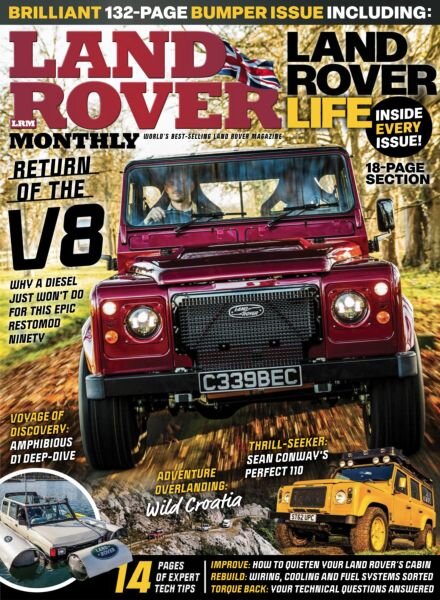 Land Rover Monthly – April 2025 Cover