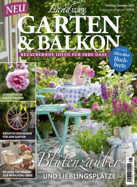 LandIDEE Sonderhefte – Garten & Balkon 2025 Cover