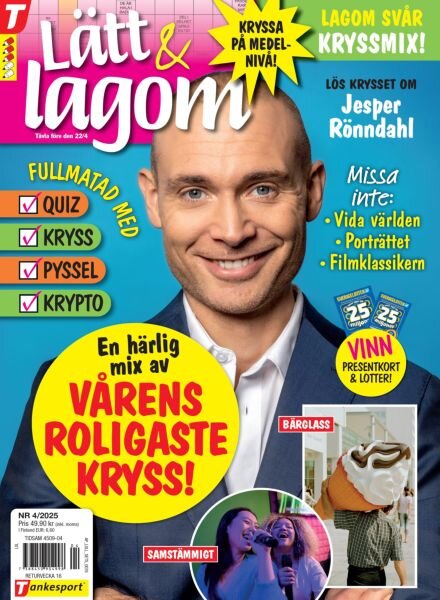 Latt & Lagom – Mars 2025 Cover