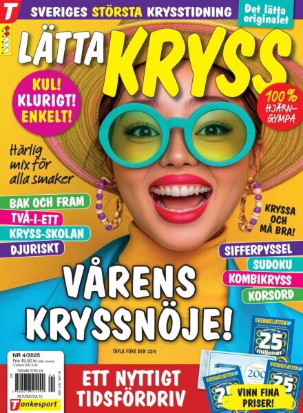 Latta Kryss – 26 Mars 2025 Cover