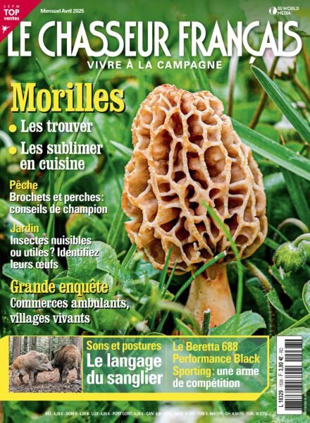 Le Chasseur Francais – Avril 2025 Cover
