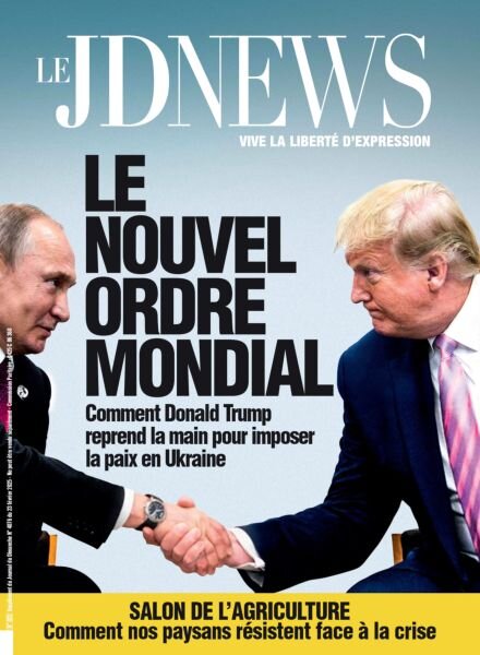 Le JDNews – 23 Fevrier 2025 Cover