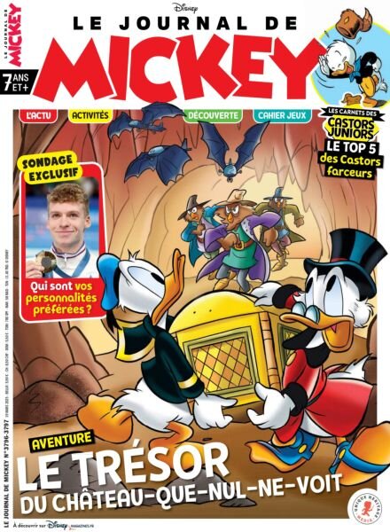 Le Journal de Mickey – 19 Mars 2025 Cover