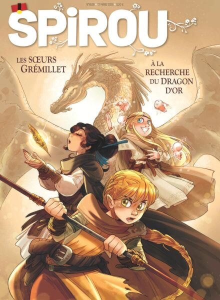 Le Journal de Spirou – 12 Mars 2025 Cover