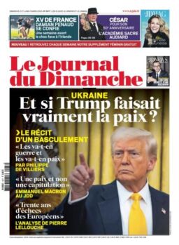 Le Journal du dimanche – 2 Mars 2025