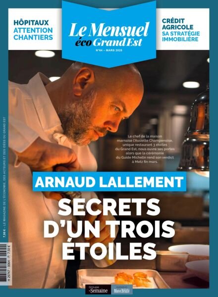Le Mensuel Grand Est – Mars 2025 Cover