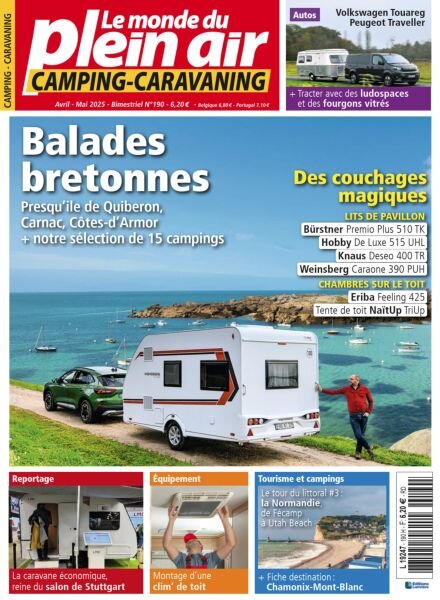 Le Monde du Plein-Air – Avril-Mai 2025 Cover