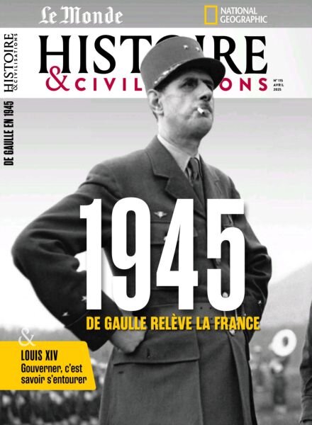Le Monde Histoire & Civilisations – Avril 2025 Cover